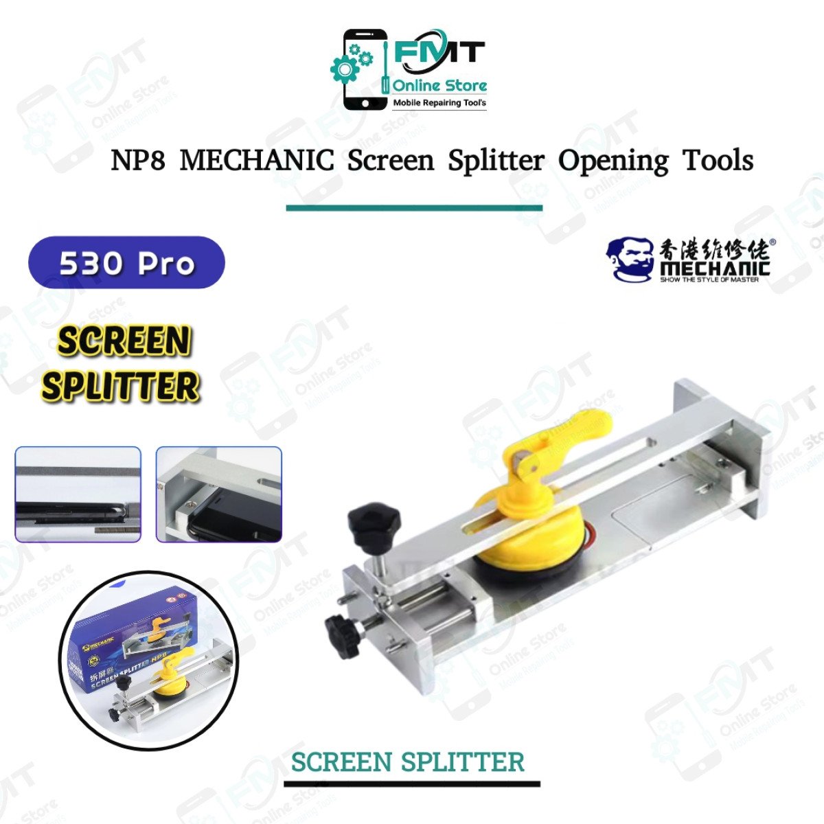 NP8 MECHANIC Screen Splitter Opening Tools
