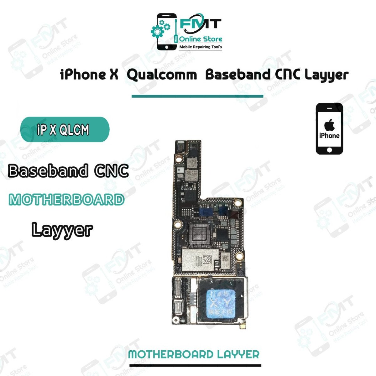 iPhone X Qualcomm Baseband CNC Layyer