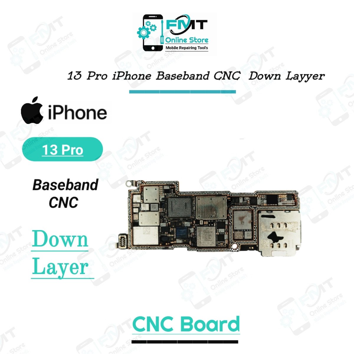 13Pro iPhone Baseband CNC Down Layyer