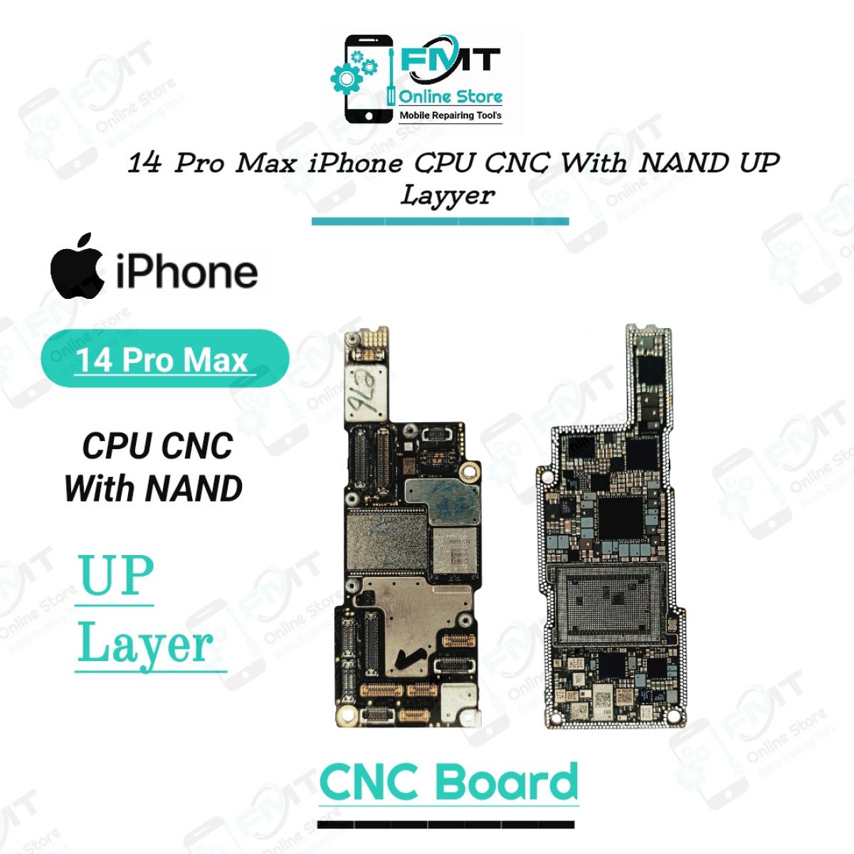 14ProMax iPhone CPU CNC With NAND Up Layyer