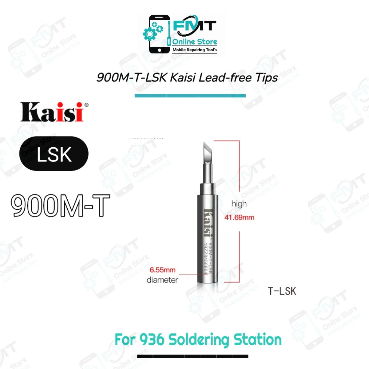 900M-T-LSK Kaisi Lead-free Soldering Station Tips