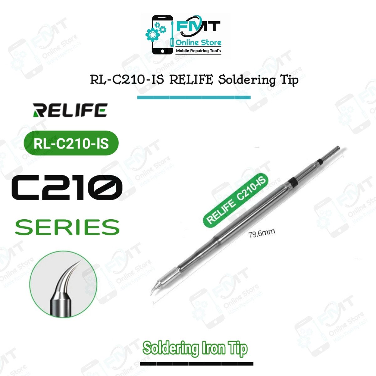 RL-C210-IS RELIFE Bend Universal C210 Soldering Tip