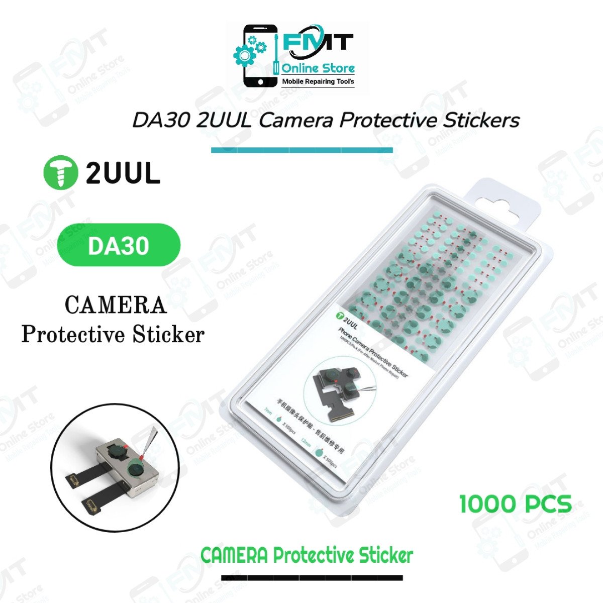 DA30 2UUL Phone Camera Protective Stickers