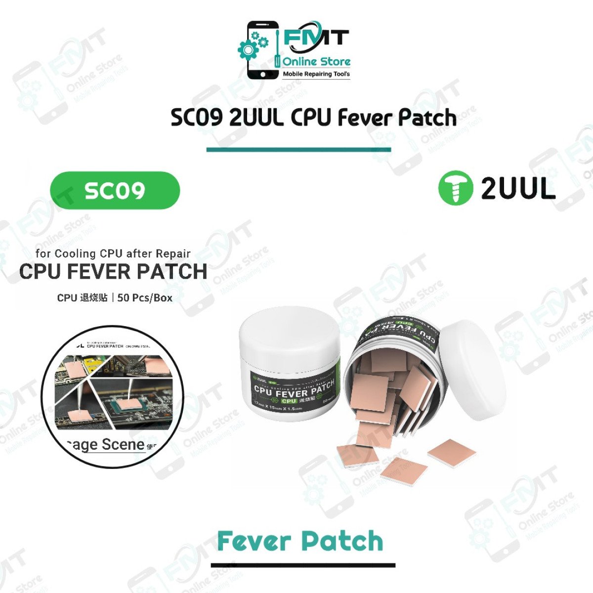 SC09 2UUL CPU Fever Patch