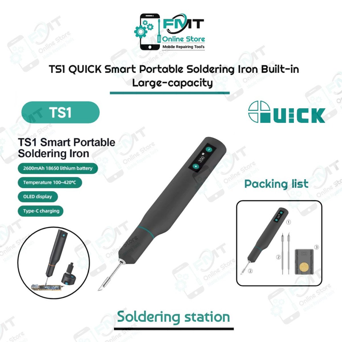 TS11 QUICK Intelligent Precision Soldering Station