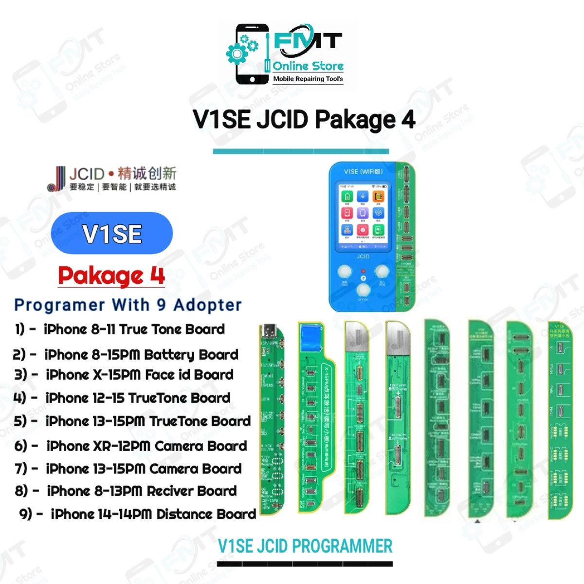 V1SE JCID Programmer With Pakage 4