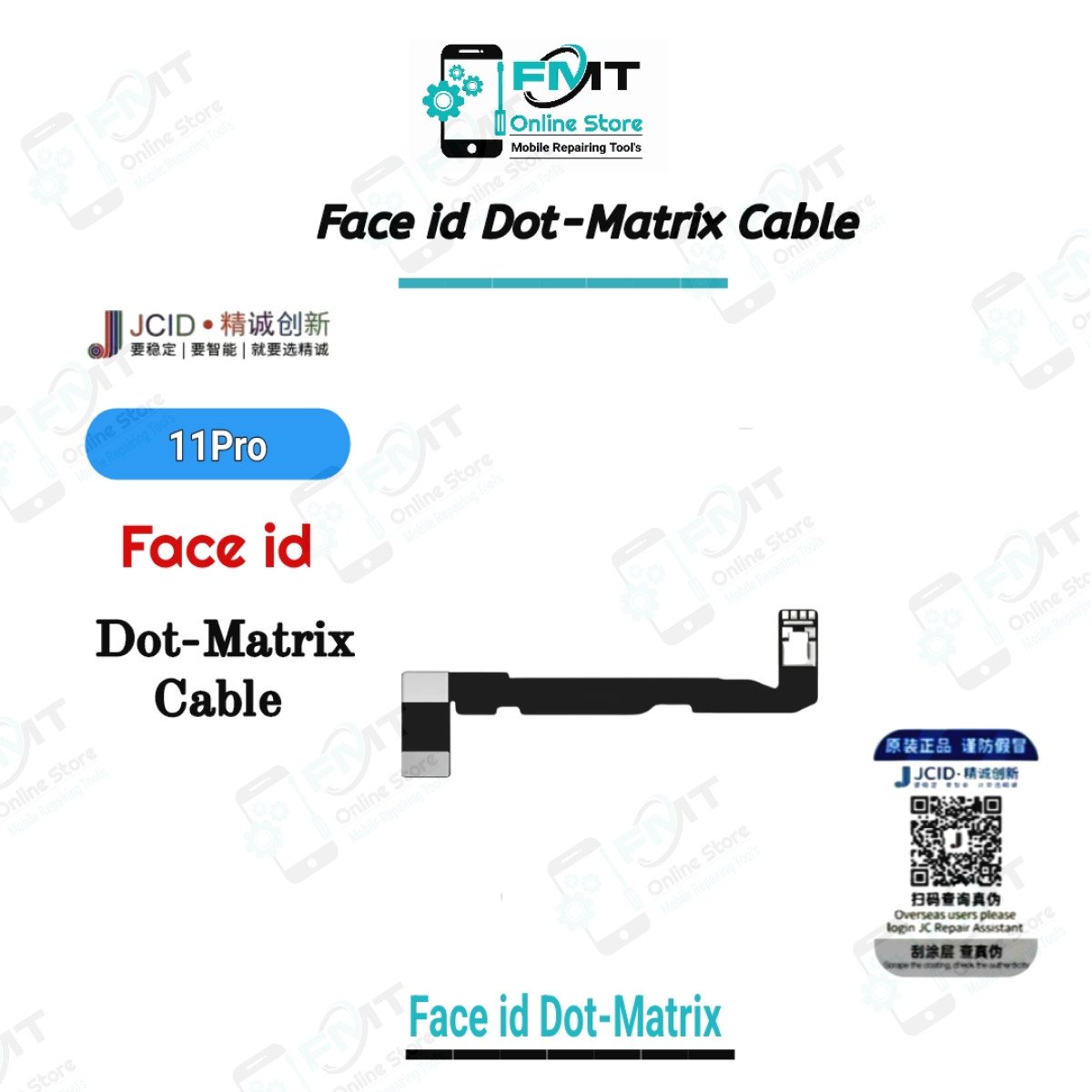 11Pro JCID Face id Dot-Matrix Cable