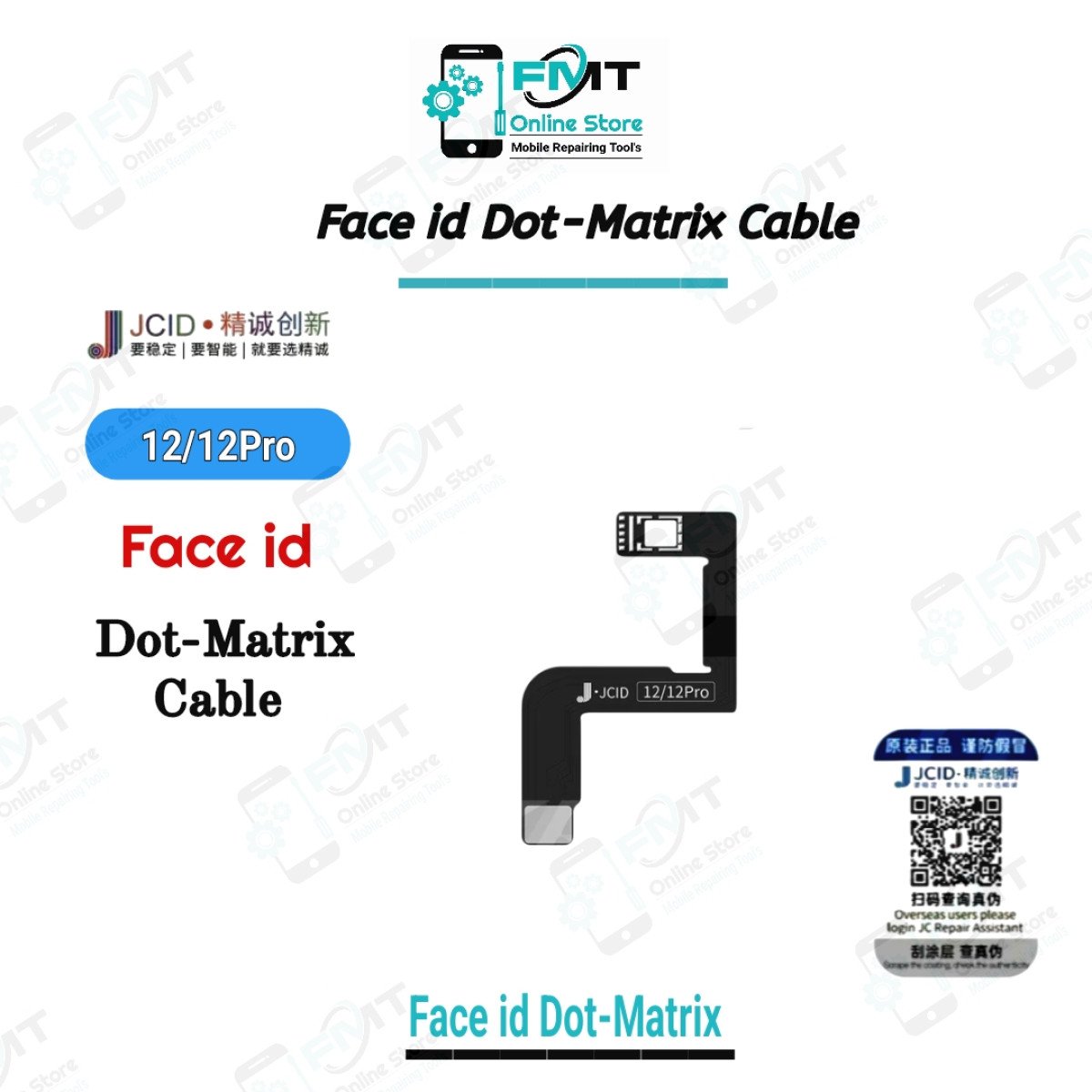 12/12Pro JCID Face id Dot-Matrix Cable