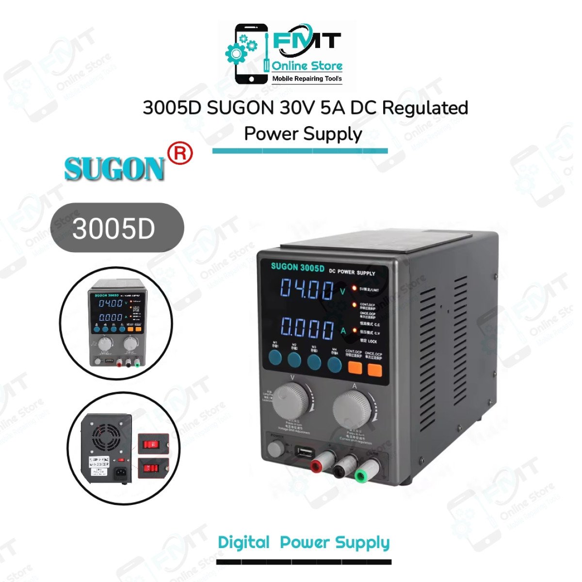 3005D SUGON 30V 5A DC Regulated Power Supply