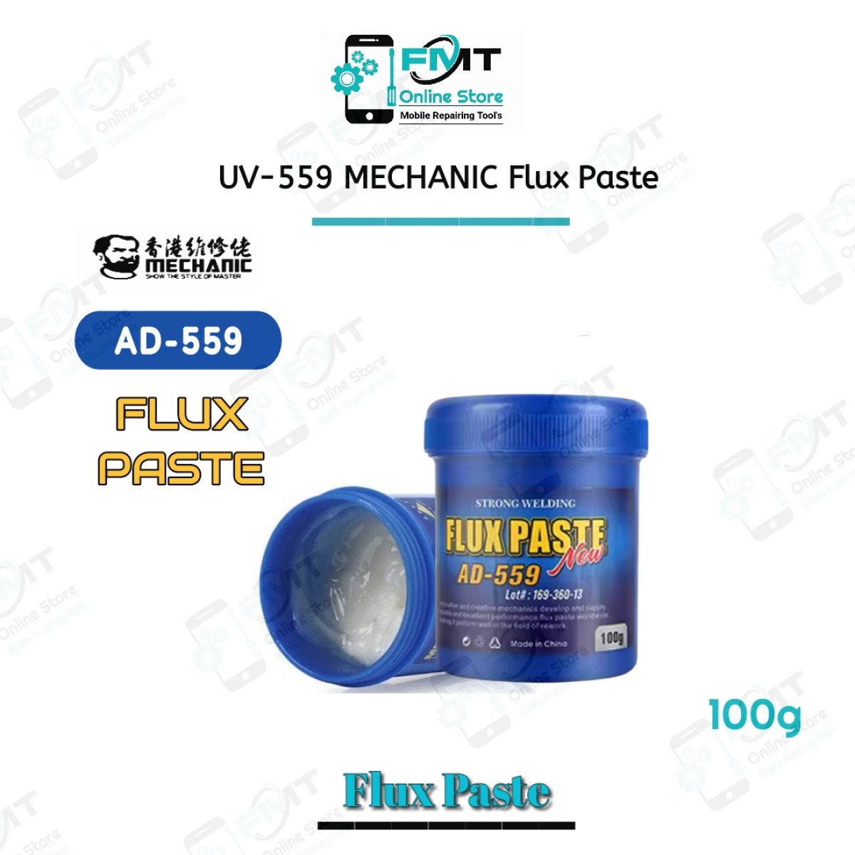 AD-559 MECHANIC 100G Flux Paste Jar