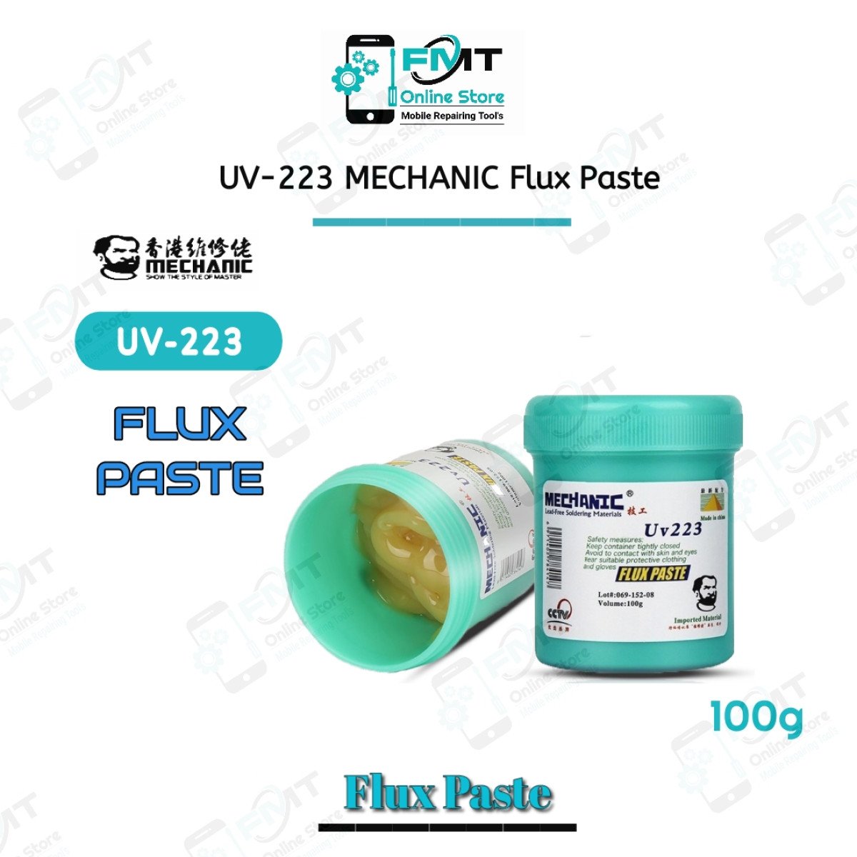UV-223 MECHANIC 100g Flux Paste Jar