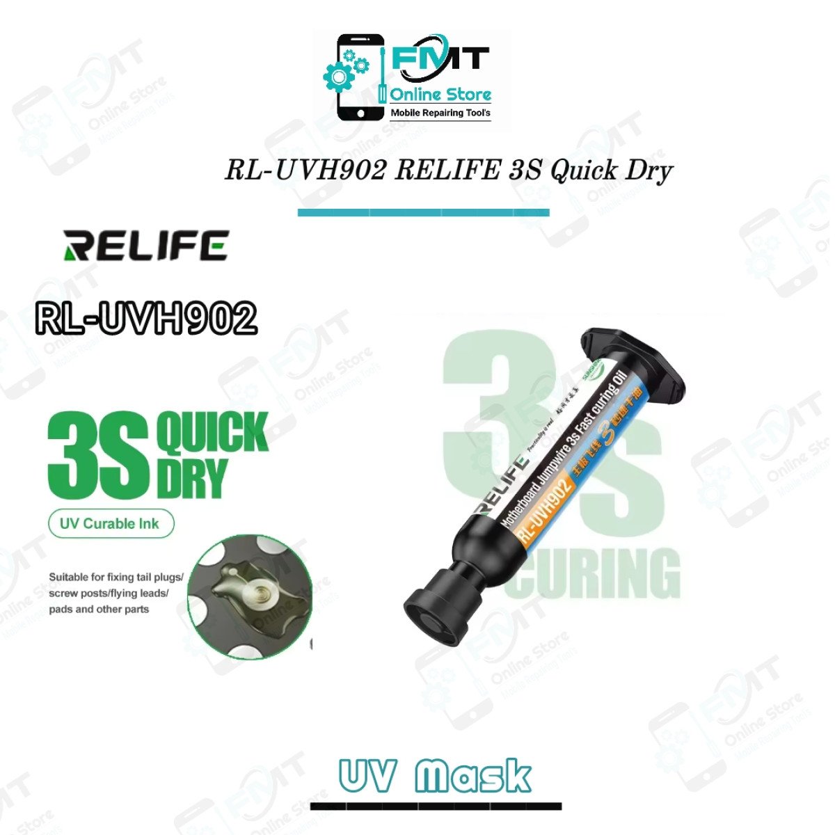 RL-UVH902 RELIFE 3S Quick Dry Adhesive