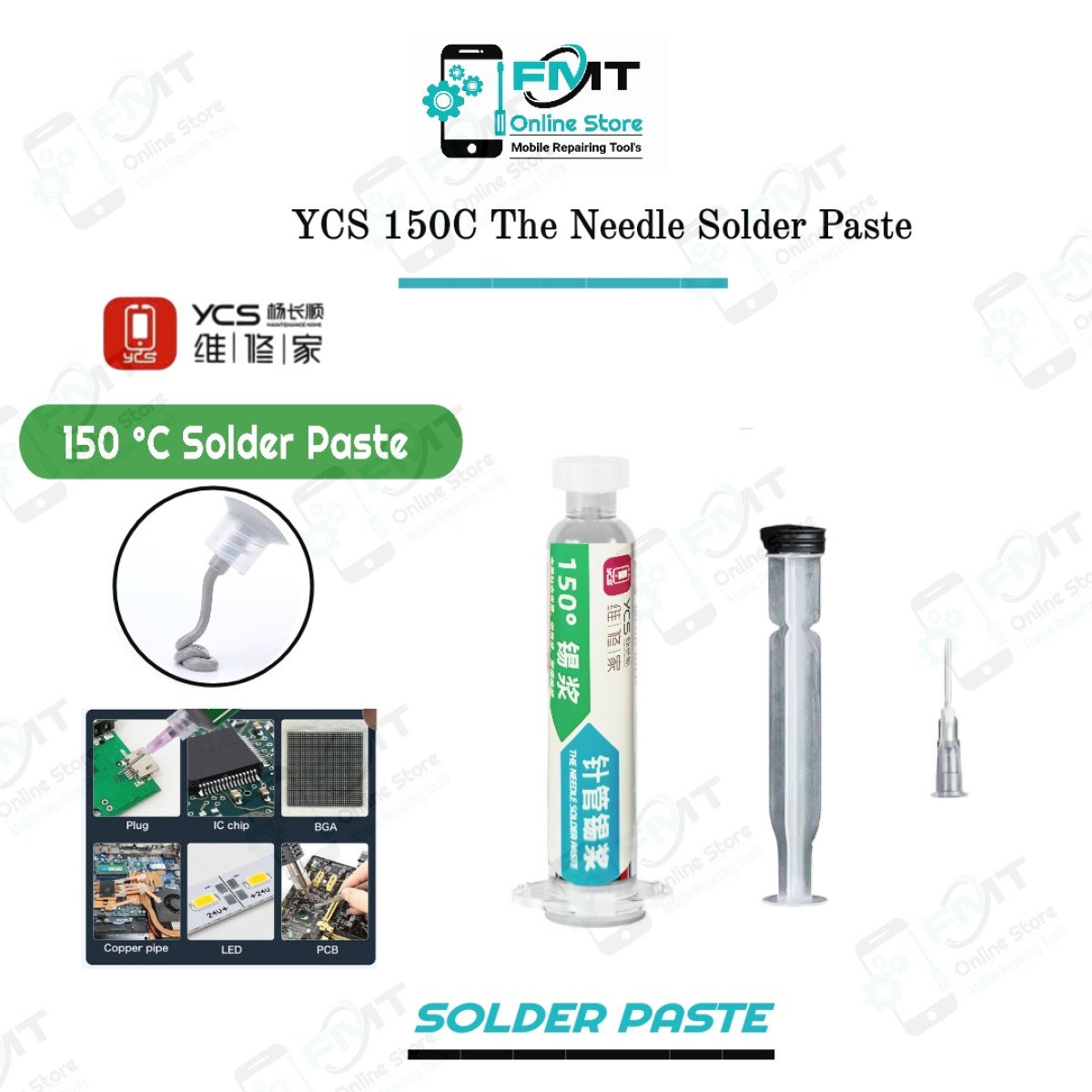 150C YCS Solder Paste Syringe Flux