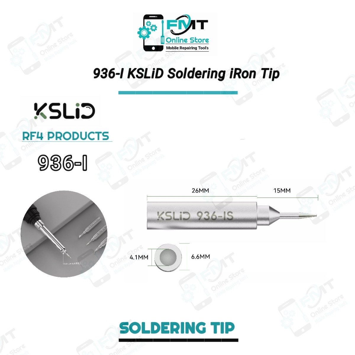 936-I Type KSLiD High Quality Lead Free Soldering Iron Tip