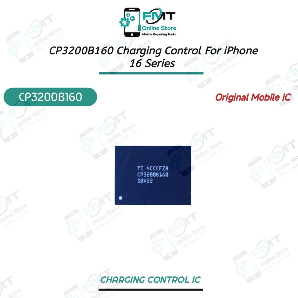 CP3200B160 ORG Charging Control iC For iPhone 16,17 Series