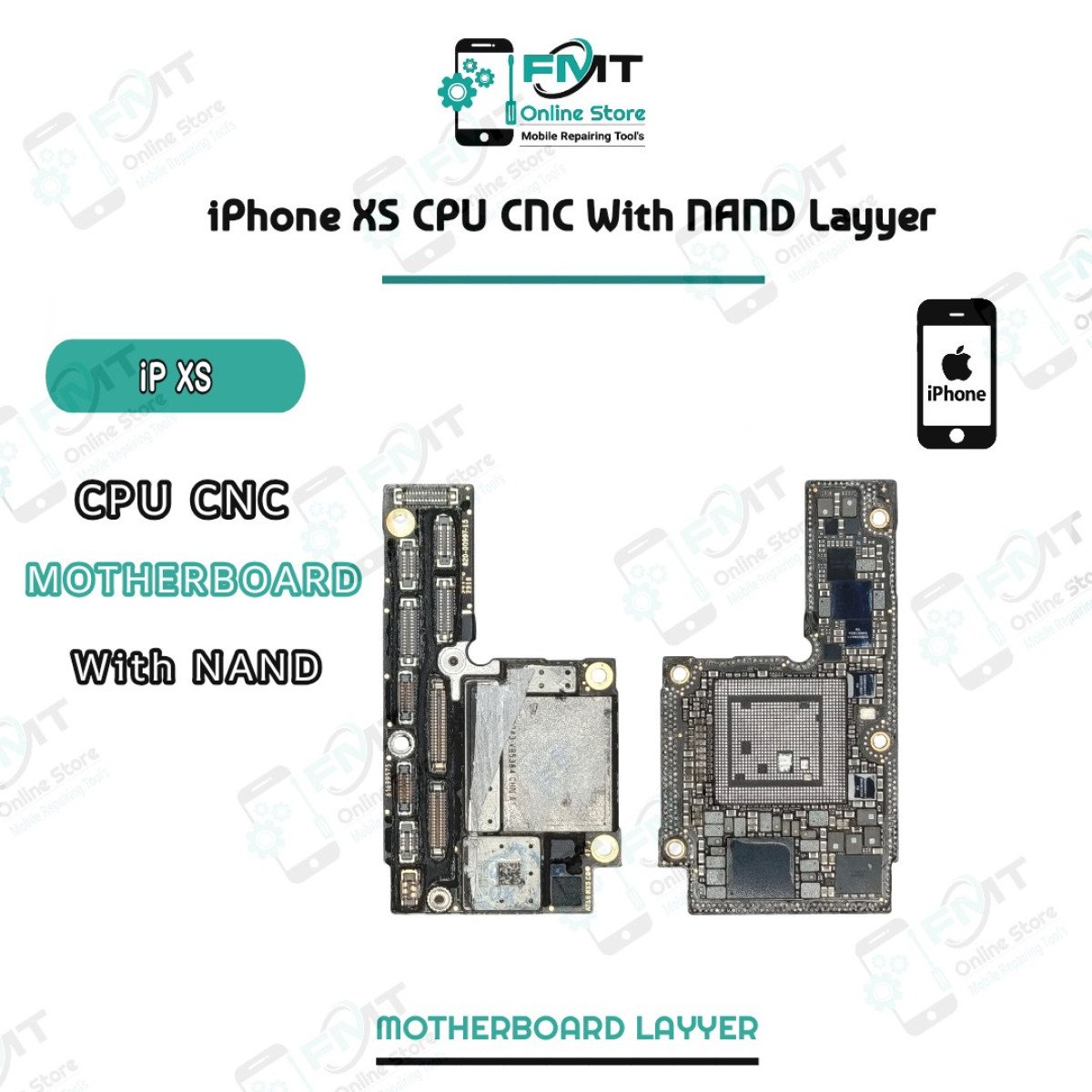 iPhone XS CPU CNC Layyer With NAND