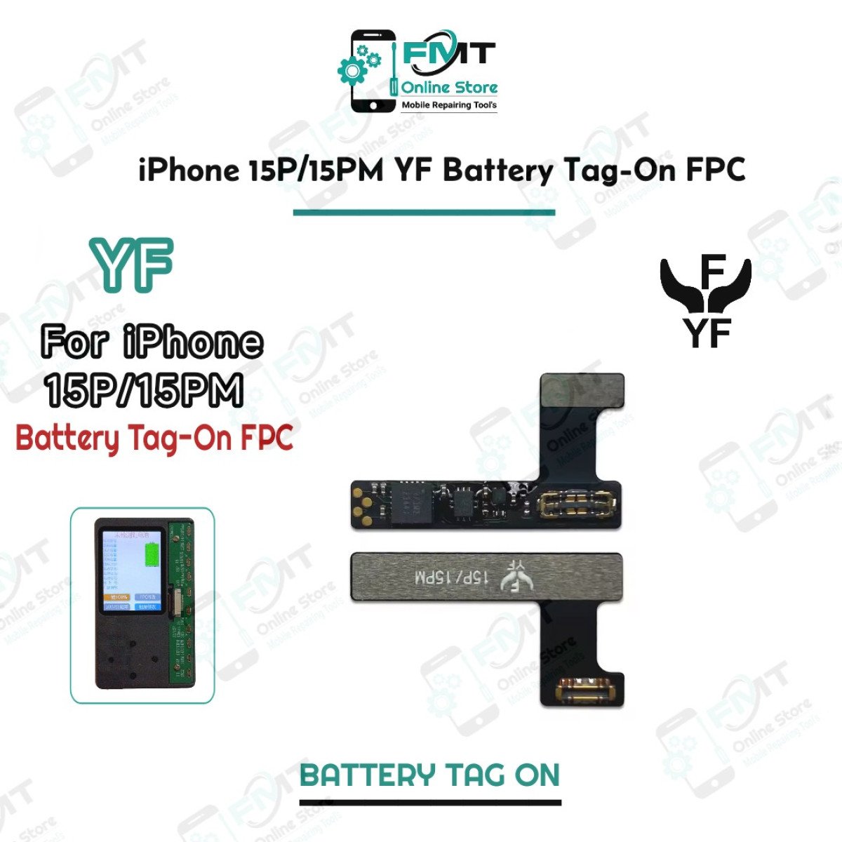iPhone 15P /15PM YF Battery Tag-On FPC