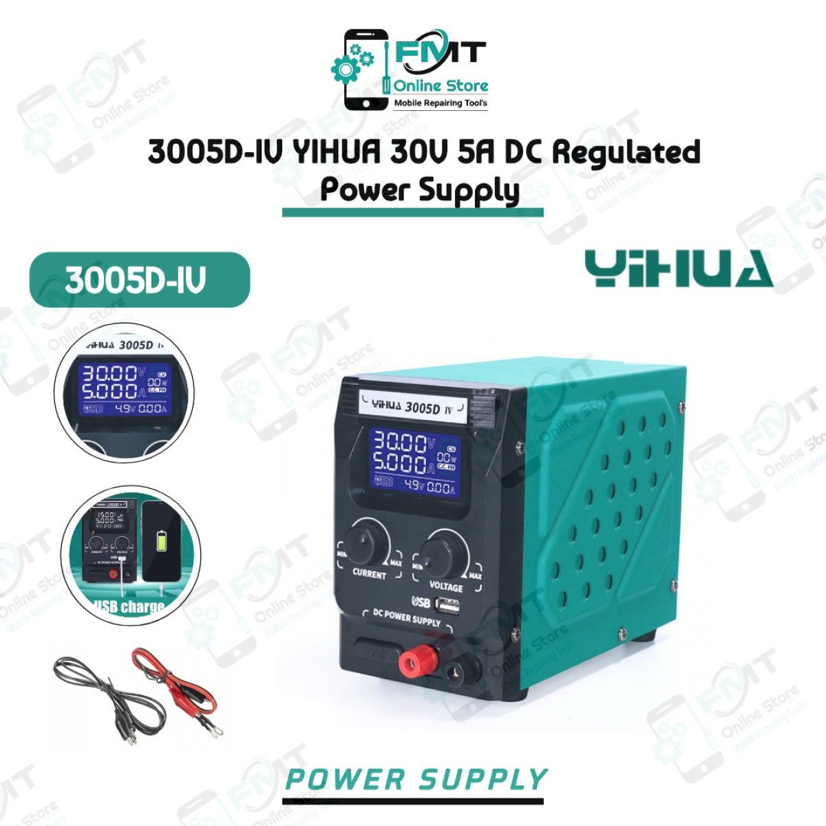 3005D-IV YIHUA 30V 5A DC Regulated Power Supply