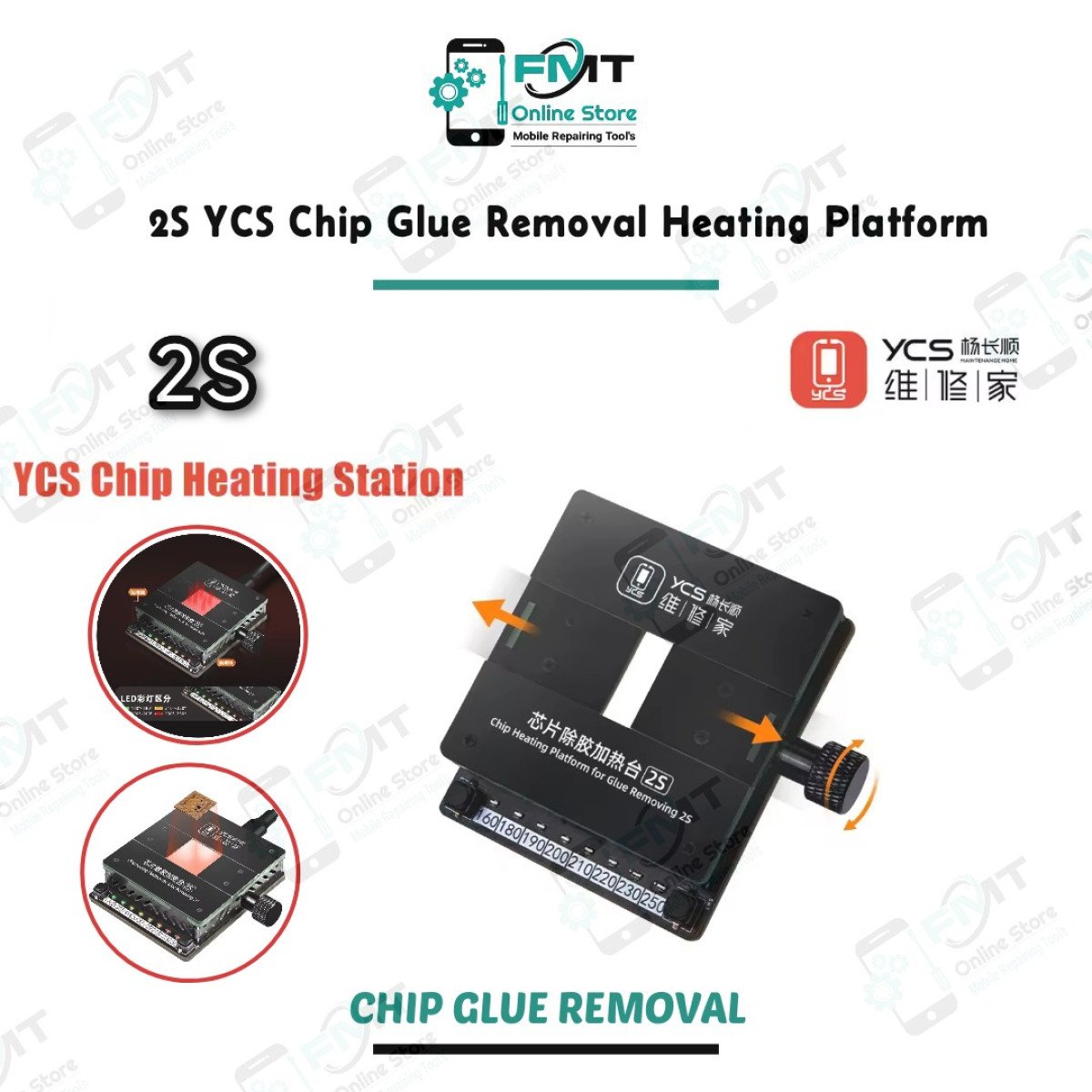 2S YCS Chip Glue Removal Heating Platform