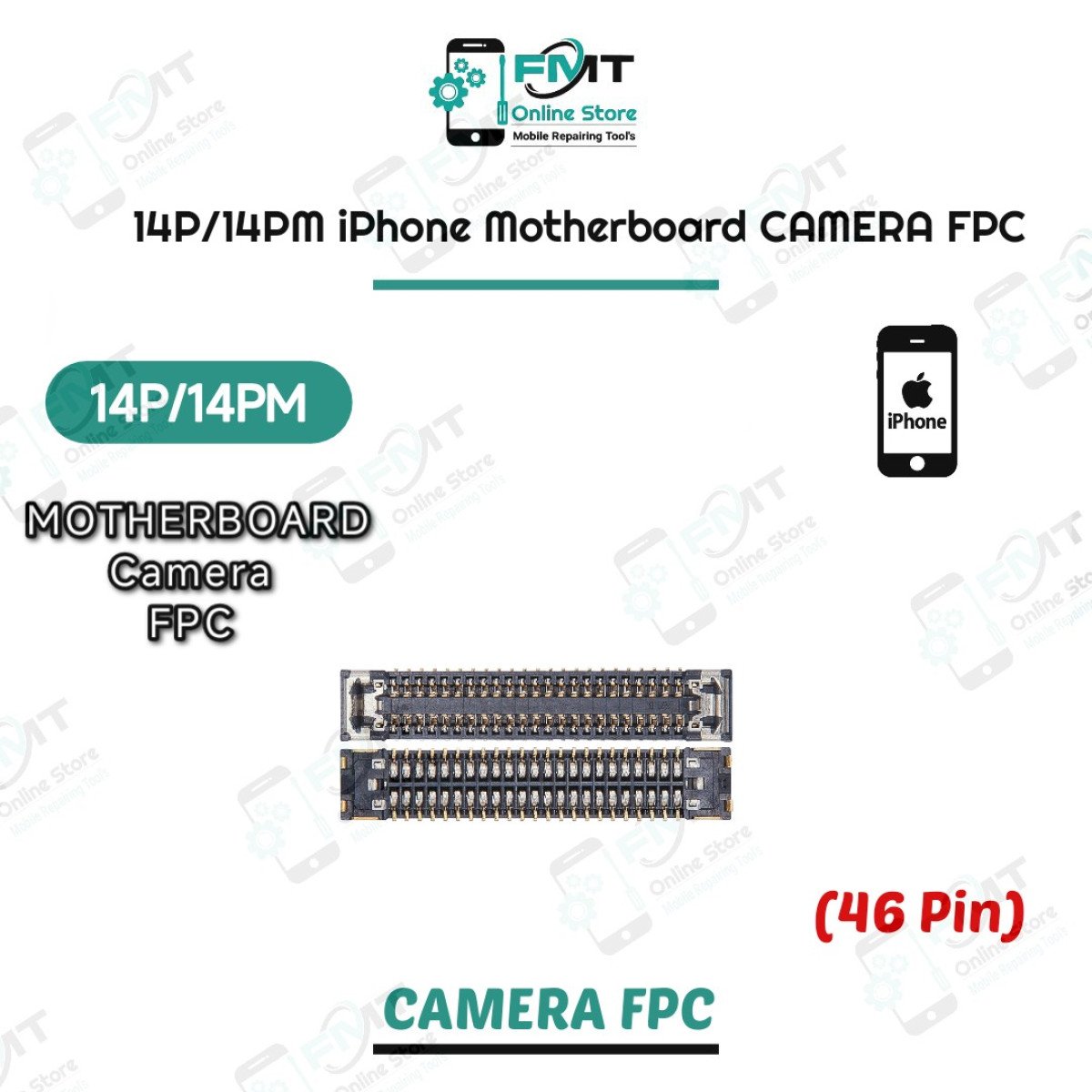 14P/14PM  IPhone 46pin Motherboard Camera FPC