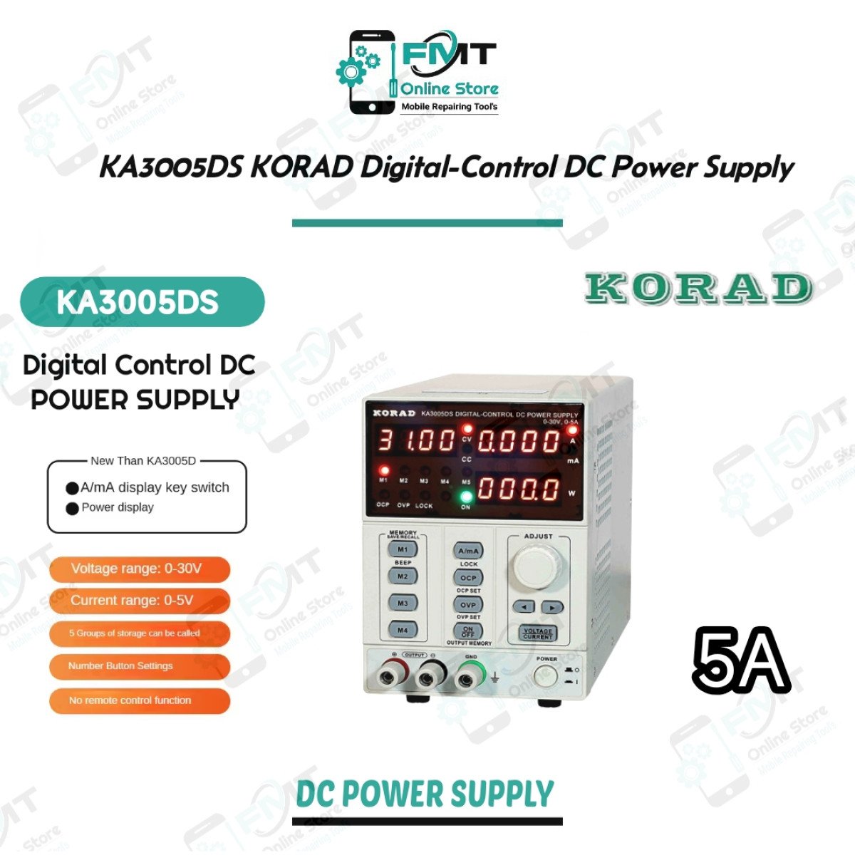KA3005DS KORAD Digital-Control DC Power Supply