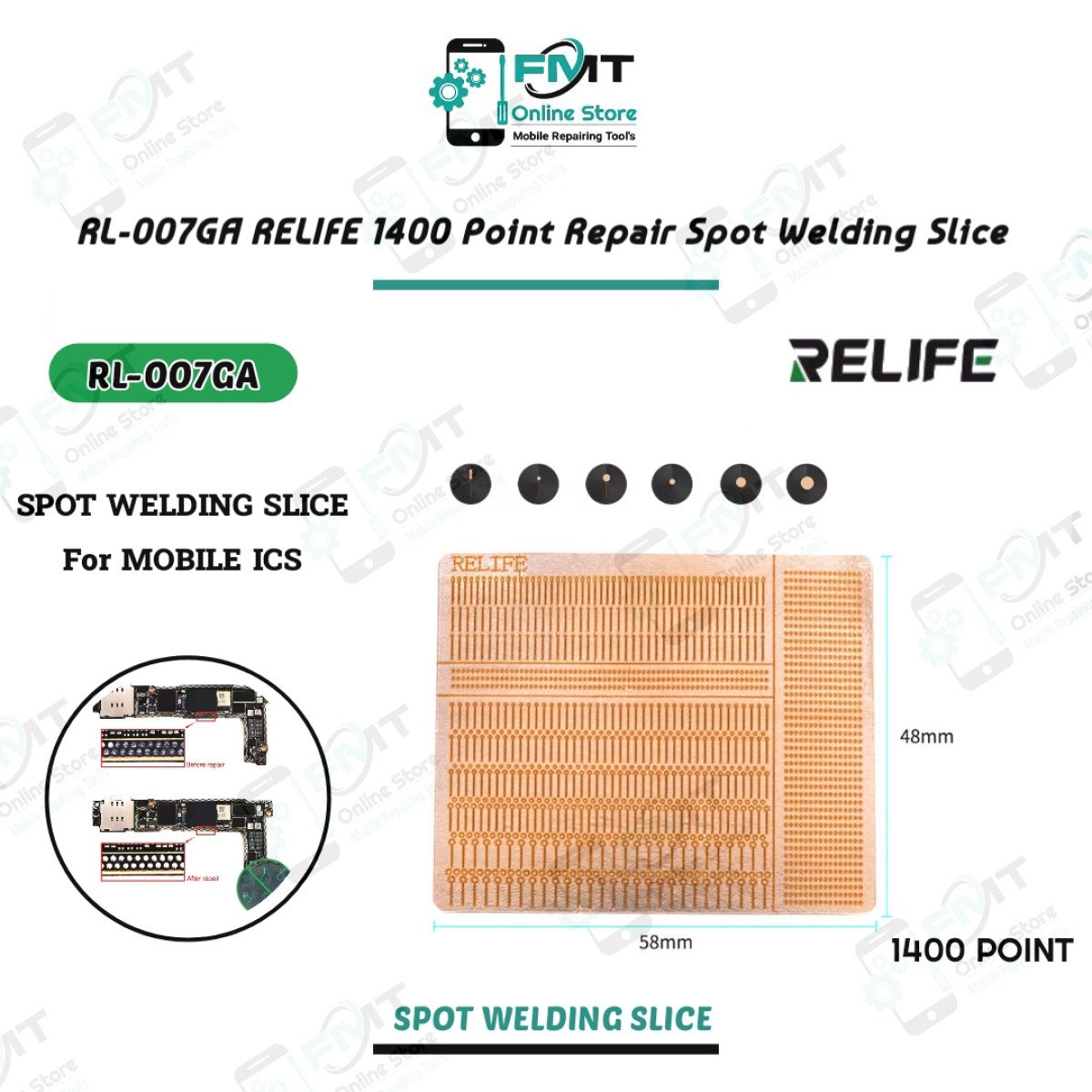 RL-007GA RELIFE 1400 Point Repair Spot Welding Slice