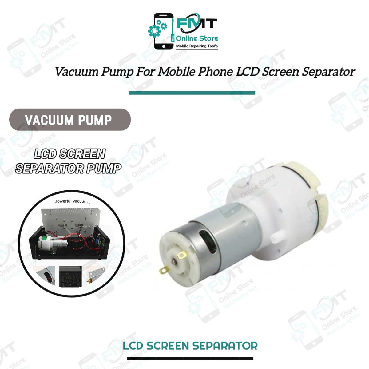 Vacuum Pump For Mobile Phone Screen Separator
