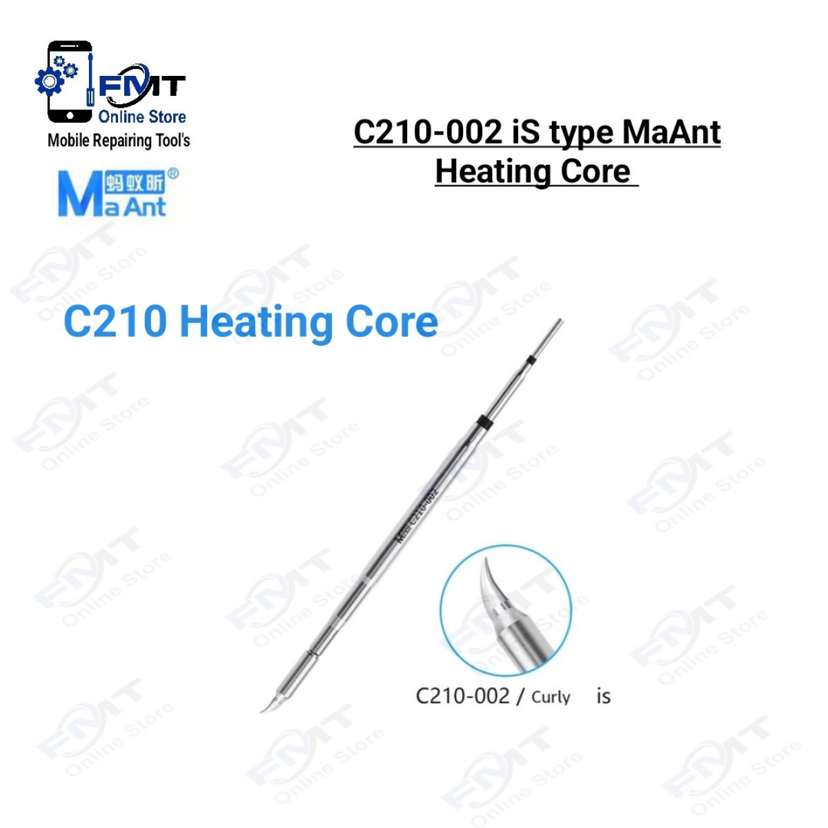 C210-002 IS Type MaAnt Heating Core