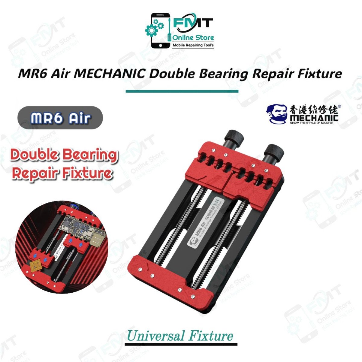 MR6 Air MECHANIC Double Bearing Repair Fixture